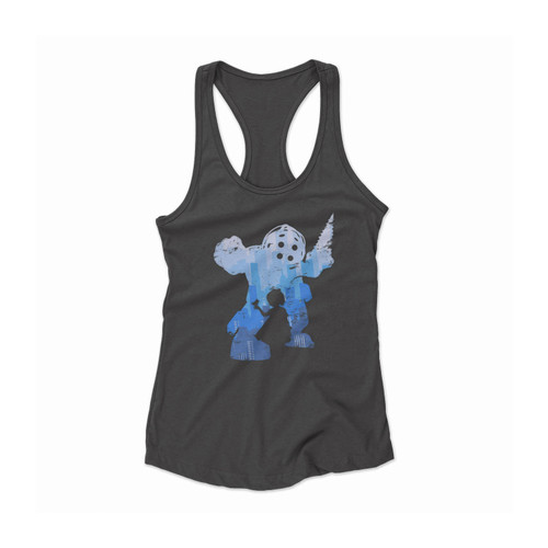 Mr Bubbles Bioshock 1 Women Racerback Tank Top