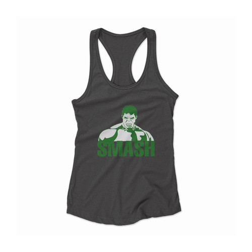 Hulk Smash Superhero Women Racerback Tank Top