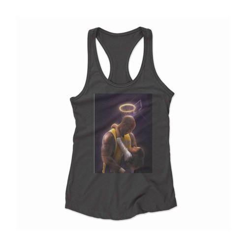 Kobe Bryant And Gigi Women Racerback Tank Top