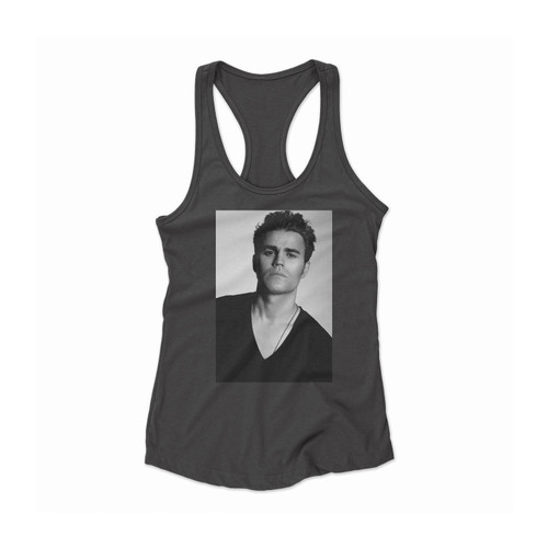 Paul Wesley Vampire Diaries 1 Women Racerback Tank Top