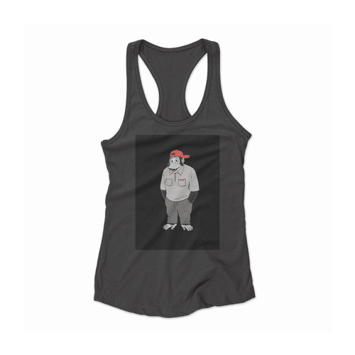 ben davis monkey Women Racerback Tank Top