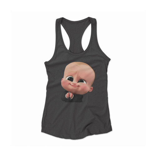 Boss Baby Cute Women Racerback Tank Top