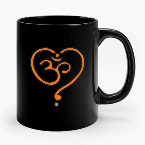 Namaste Heart  2 Ceramic Mug