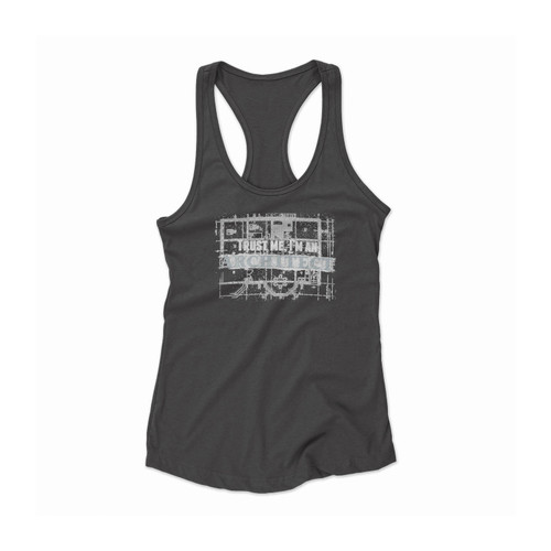 Birthday Present Trust Me I Am Architect Present For Him Architecture Student Women Racerback Tank Top