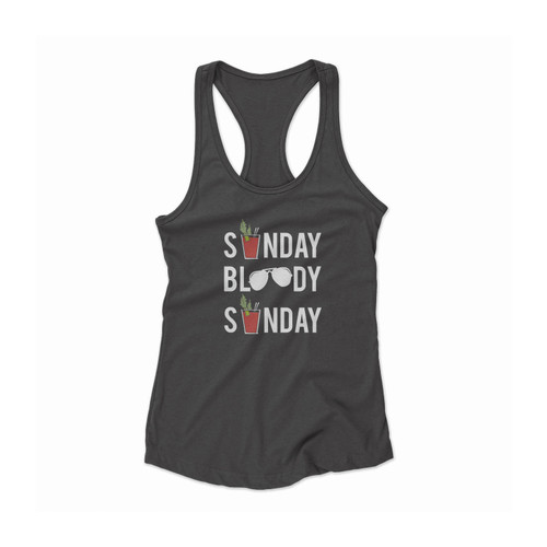 Sunday Bloody Sunday Bloody Mary Brunch Buy Me Brunch The Cure Women Racerback Tank Top