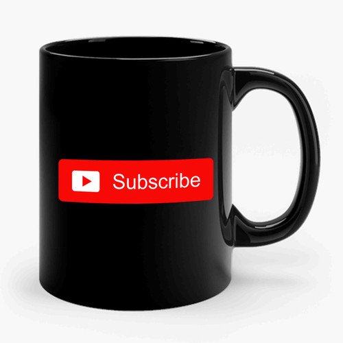 Youtube Subscribe 1 Ceramic Mug