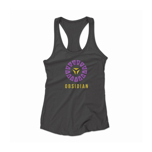 Ingress Obsidian Women Racerback Tank Top