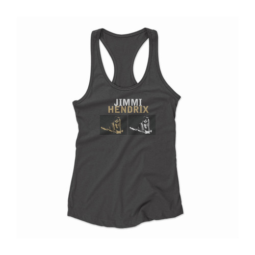 Jimmi Hendrix Women Racerback Tank Top