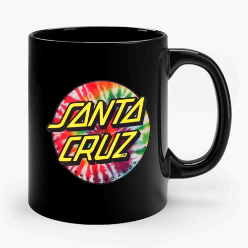 California Santa Cruz Distressed Logo Ceramic Mug