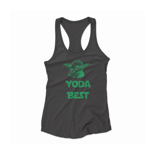 Yoda Best Star Wars Women Racerback Tank Top