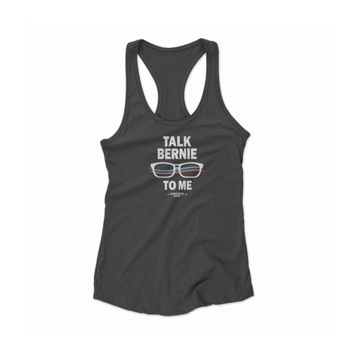 Bernie Sanders Funny Bernie Sanders For President Geek 2016 Election Funny Nerd Liberal Women Racerback Tank Top