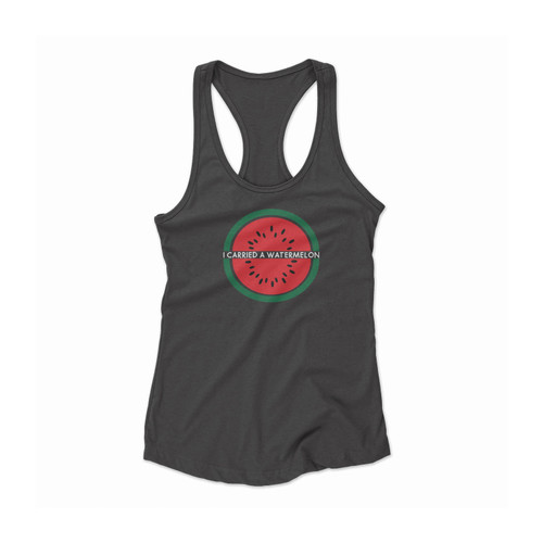 Dirty Dancing I Carried A Watermelon Funny Classic 80's Movie Quote Women Racerback Tank Top