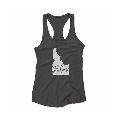 Idahome Idaho State Home Women Racerback Tank Top