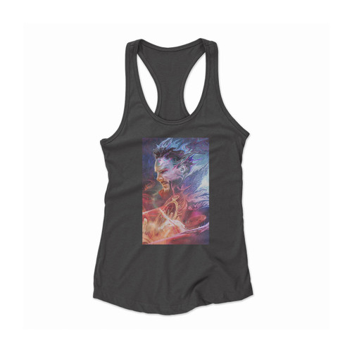 Benedict Cumberbatch As Doctor Strange Art Women Racerback Tank Top