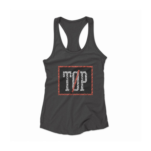 Twenty One Pilots Top Logo Women Racerback Tank Top