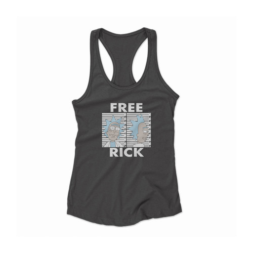 Free Rick B Women Racerback Tank Top
