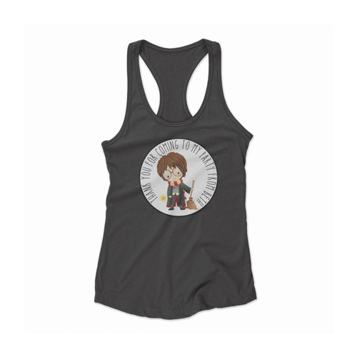 Thank You For Coming To My Party Women Racerback Tank Top