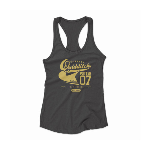 Quidditch Potter Tee Women Racerback Tank Top