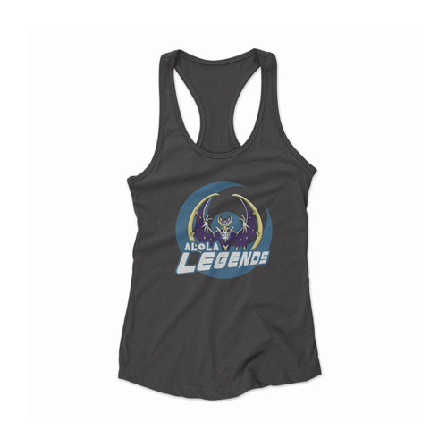 Alola Legends Pokemon Moon Women Racerback Tank Top
