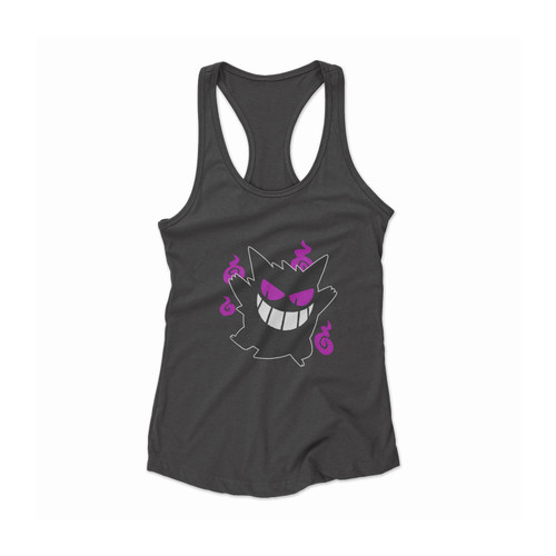 Gangar Pokemon Evolution Women Racerback Tank Top