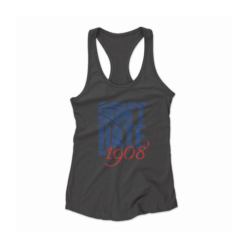 Vintage Chicago Cubs Women Racerback Tank Top