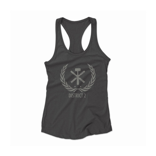 The Hunger Games District 2 Women Racerback Tank Top