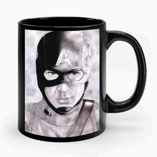 Captain America Chris Evans 1 Vintage Ceramic Mug