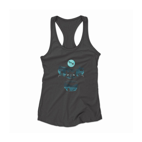 My Nighttime Friends Women Racerback Tank Top