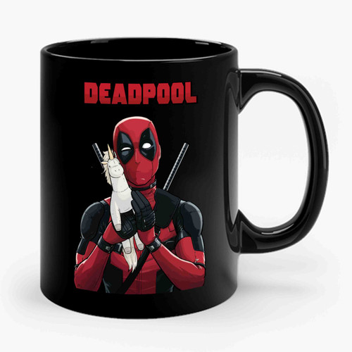 Deadpool And Unicorn 2 Funny Ceramic Mug