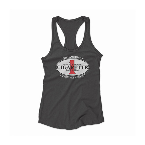 Cigarette Racing Team Women Racerback Tank Top