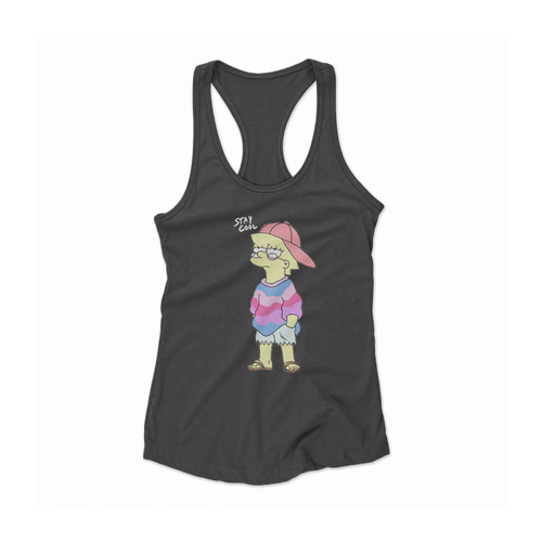 Lisa Simpson 90S Women Racerback Tank Top