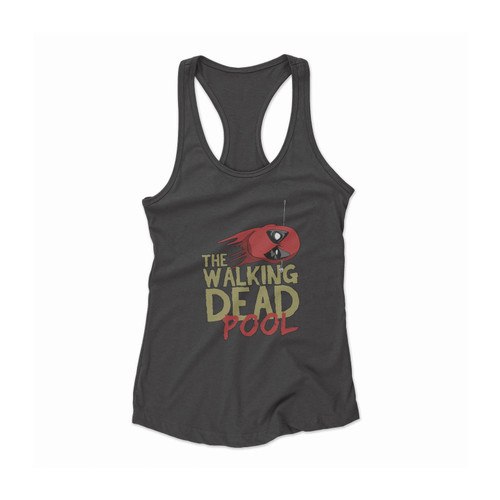 The Walking Dead Pool The Walking Dead Parody Women Racerback Tank Top