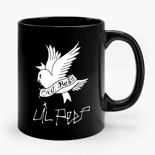 Lil Peep Cry Baby Dove 2 Art Ceramic Mug