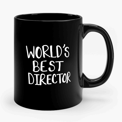 World's Best Director Film Cast & Crew Filmmaker Gift 2 Vintage Ceramic Mug