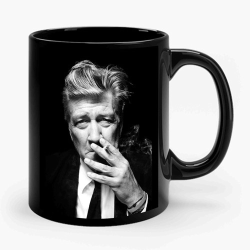 David Lynch Smoke 1 Art Ceramic Mug