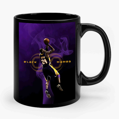 Kobe Bryant Black Mamba 1 Art Ceramic Mug