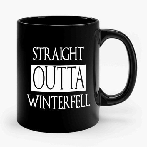 straight outta winterfall game of thrones 2 Art Ceramic Mug
