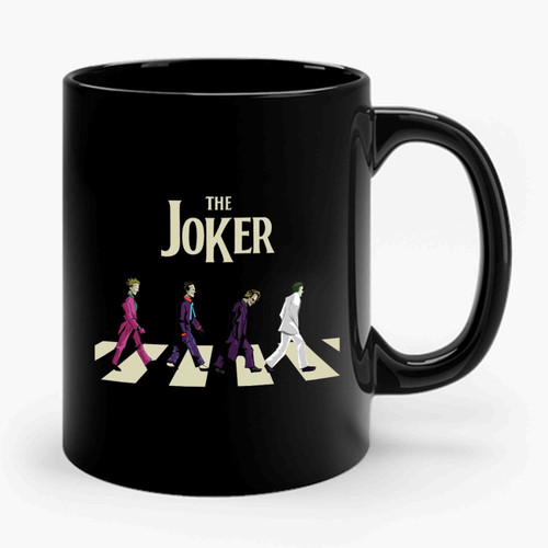 the joker walking road 1 Art Ceramic Mug