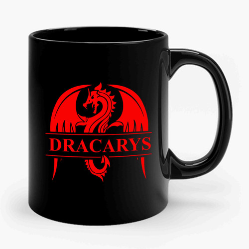 Dracarys Dragons Art 2 Vintage Retro Ceramic Mug