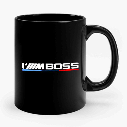 I'm Boss Bmw Logo Power Race Motor 1 Art Retro Ceramic Mug