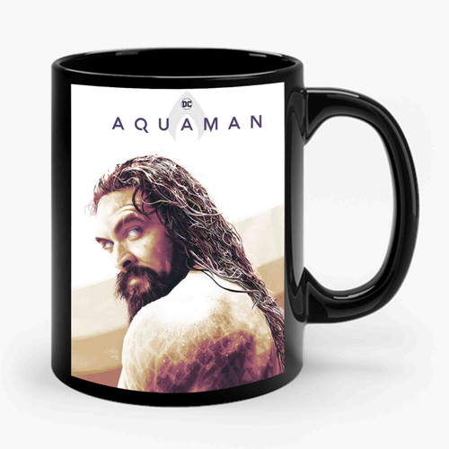 Aquaman 2 Funny Retro Ceramic Mug