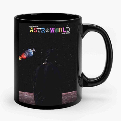 Astroworld Travis Scott 1 Vintage Simple Ceramic Mug