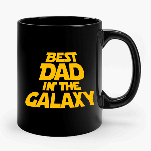 Best Dad In The Galaxy 1 Art Retro Ceramic Mug