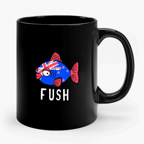 Fush 1 Art Simple Ceramic Mug