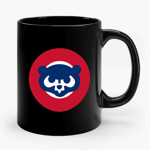 Chicago Cubs Logo Art Ceramic Mug