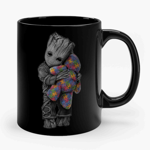 Groot Hug Teddy Bear Autims 2 Art Simple Classic 2 Ceramic Mug