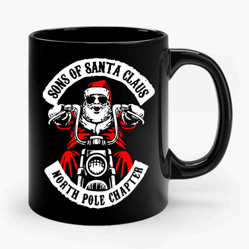 Son Of Santa Motor Club 1 Art Retro Classic 1 Design Special 2 Ceramic Mug