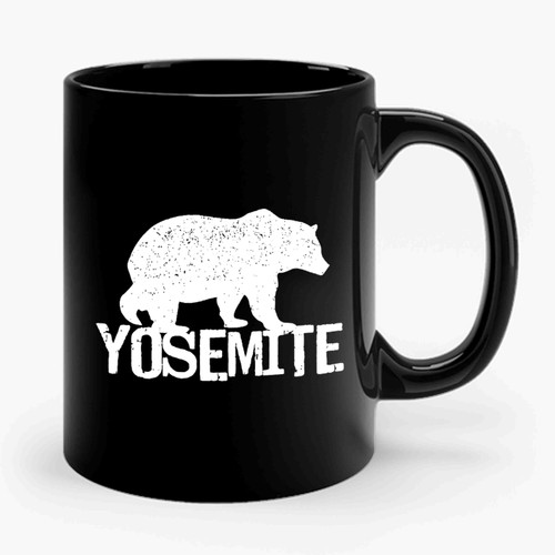 Yosemite Bear 1 Art Style Classic 1 Design Special 1 Simple Art Ceramic Mug