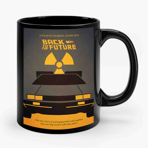 Back To The Future 2 Vintage Retro Design Ceramic Mug