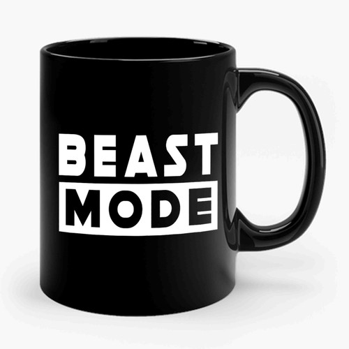 Beast Mode 2 Simple Art Style Ceramic Mug